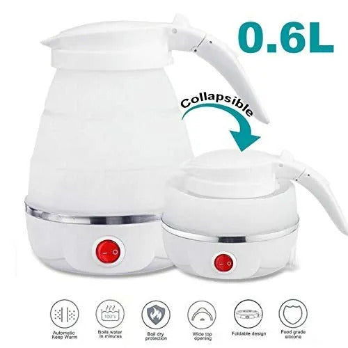 Portable Foldable Electric Kettle (600ml)