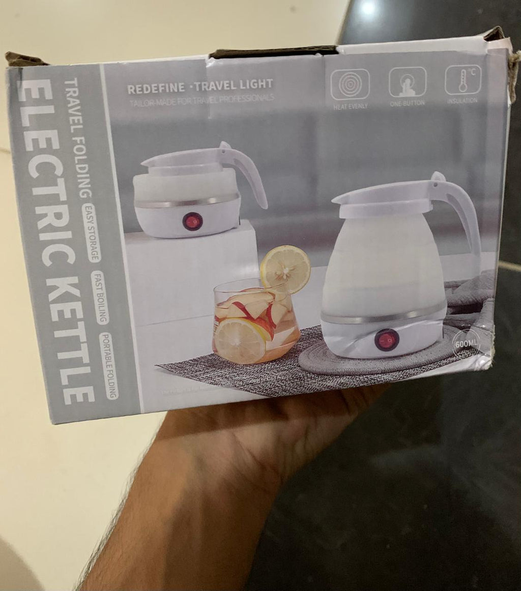 Portable Foldable Electric Kettle (600ml)