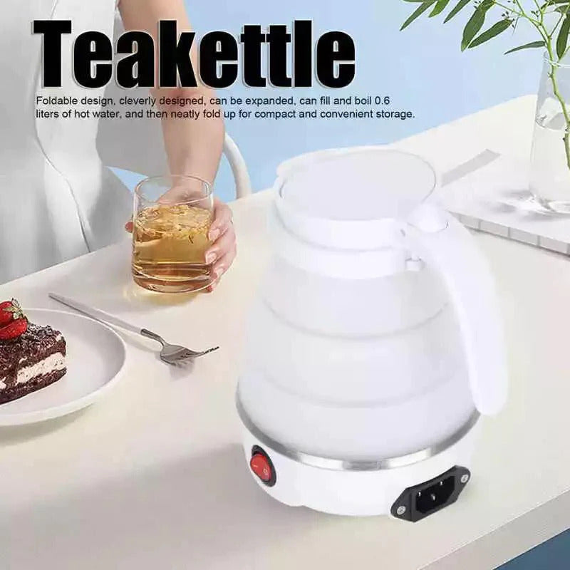 Portable Foldable Electric Kettle (600ml)