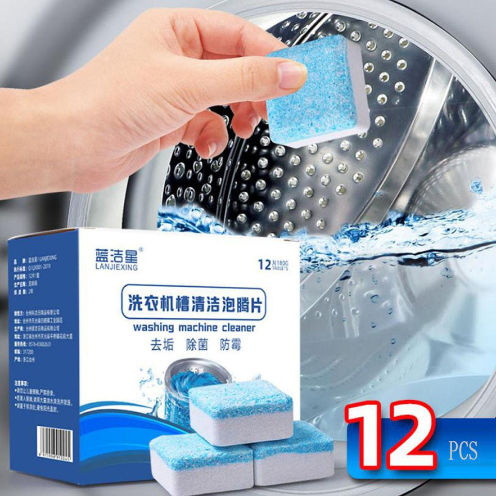 Washing Machine Cleaner Tablets (12 Pack)