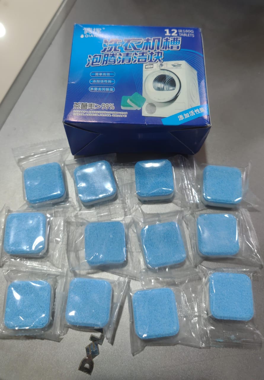 Washing Machine Cleaner Tablets (12 Pack)