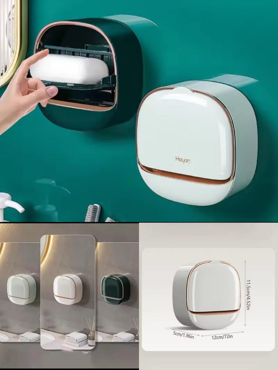 Luxury Wall-Mount Soap Holder