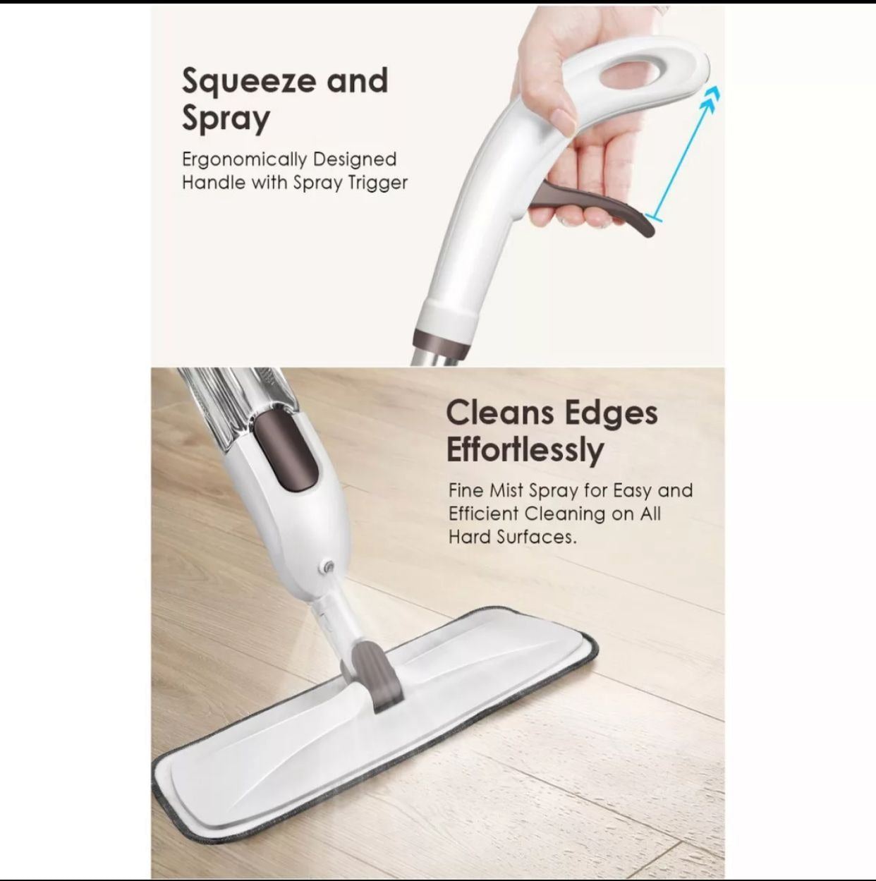 Spray Mop for Shiny Floors