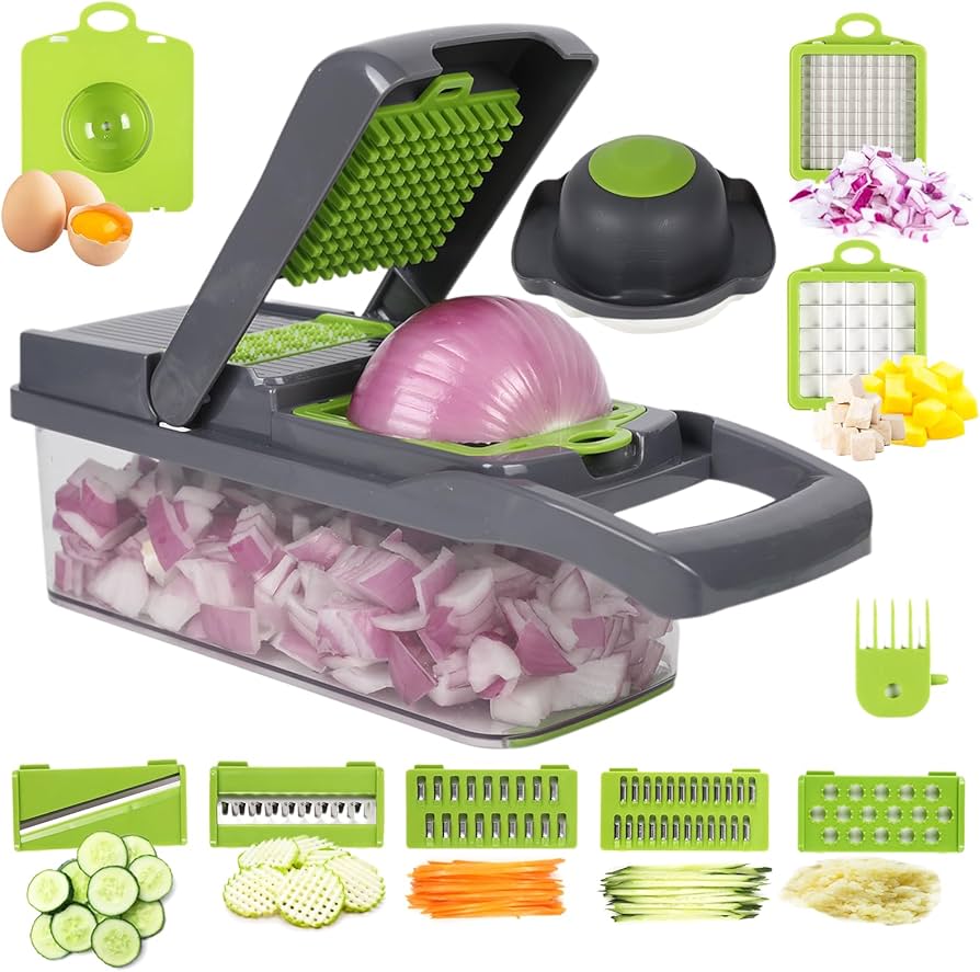5-in-1 Vegetable Slicer & Grater