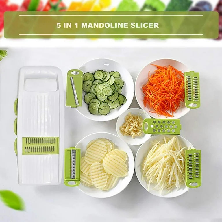 5-in-1 Vegetable Slicer & Grater